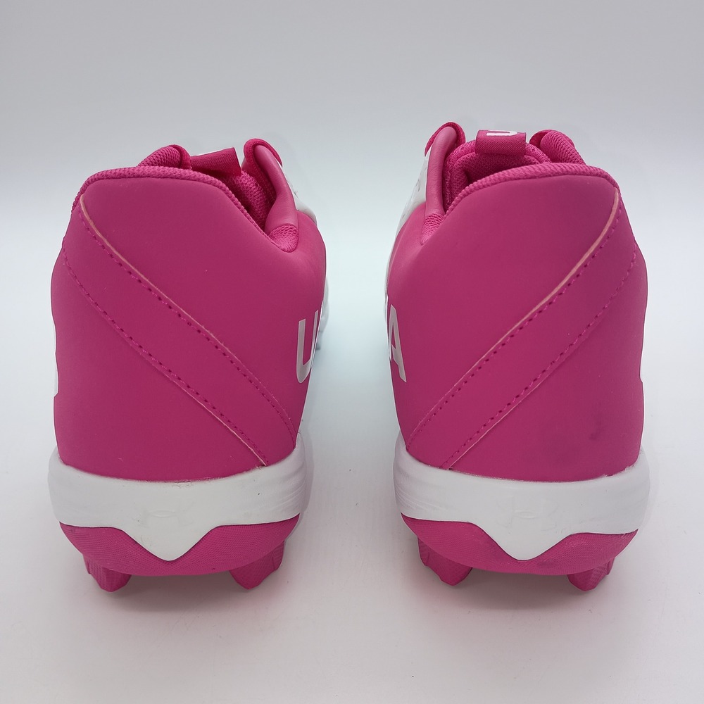 Under Armour Glyde 2 RM Softball Cleats White Pink 3026605-101 Womens 11 - Picture 4 of 7